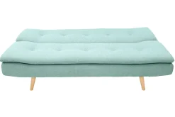 Miliboo Schlafsofa skandinavisch 3 Plätze Lagunenblau SENSO* Schlafsofas