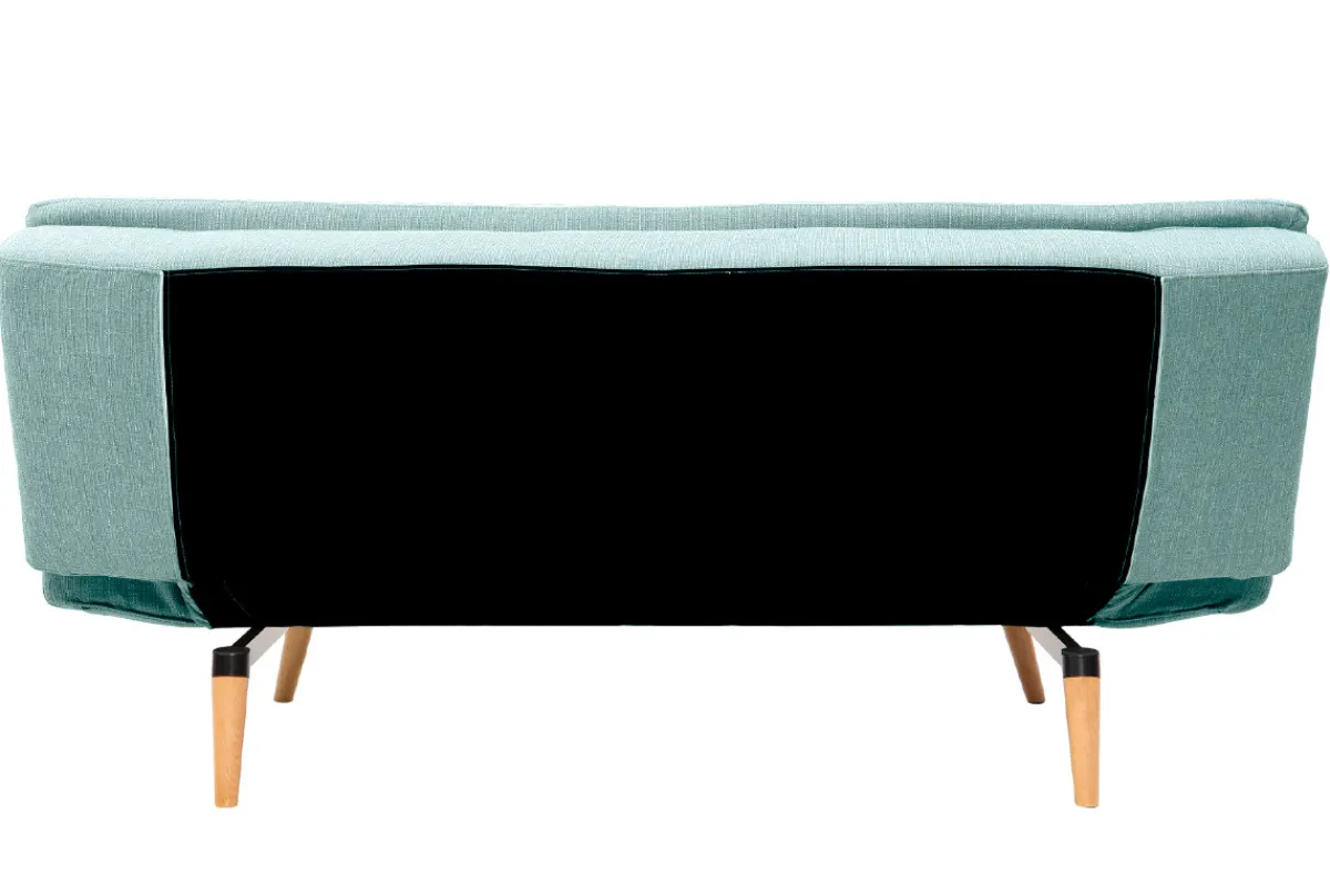 Miliboo Schlafsofa skandinavisch 3 Plätze Lagunenblau SENSO* Schlafsofas