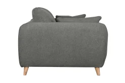 Miliboo Schlafsofa skandinavisch 3 Plätze grau anthrazit CREEP* Schlafsofas