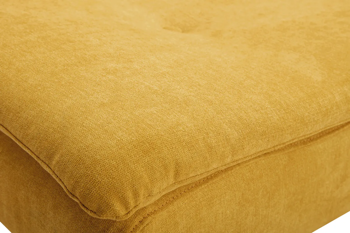 Miliboo Schlafsofa skandinavisches Design 3 Plätze Gelb SENSO* Schlafsofas