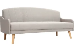 Miliboo Schlafsofa skandinavisches Design 3 Plätze Grau ARYA* Schlafsofas