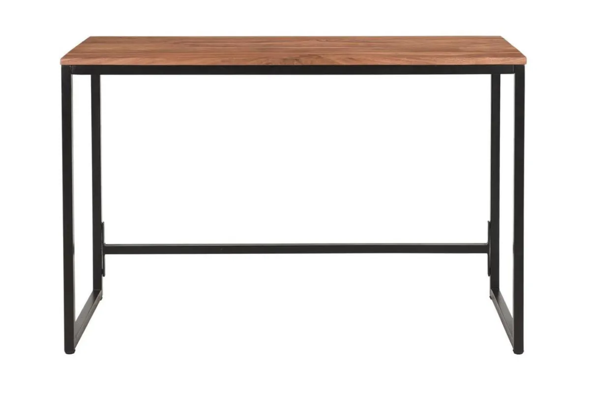 Miliboo Schreibtisch aus massivem Akazienholz und Metall HOORN* Design-schreibtische
