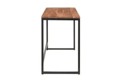 Miliboo Schreibtisch aus massivem Akazienholz und Metall HOORN* Design-schreibtische