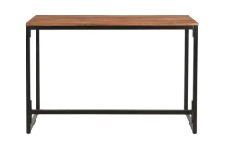 Miliboo Schreibtisch aus massivem Akazienholz und Metall HOORN* Design-schreibtische