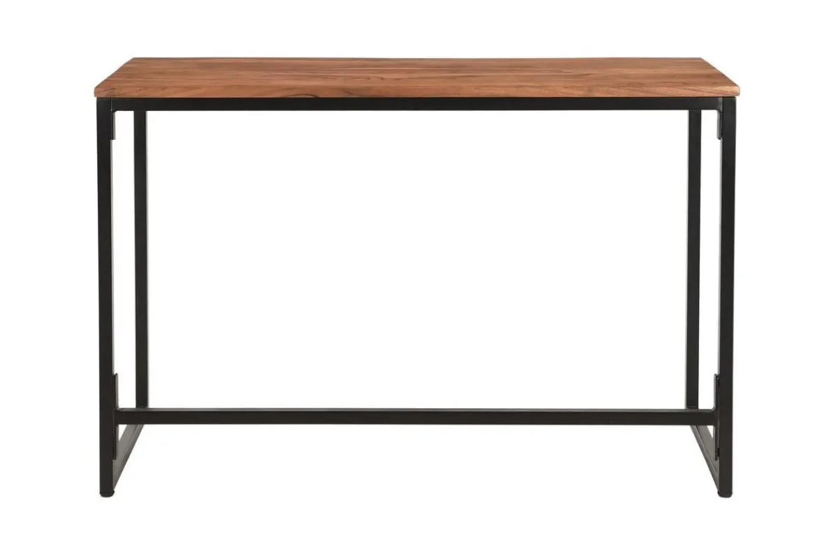 Miliboo Schreibtisch aus massivem Akazienholz und Metall HOORN* Design-schreibtische