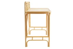 Miliboo Schreibtisch aus Rattan B120 cm GALON* Design-schreibtische