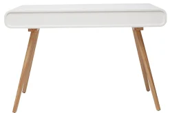 Miliboo Schreibtisch mit Schiebetüren und Flechtwerk L120 cm OLYMPE* Design-schreibtische