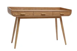 Miliboo Schreibtisch skandinavisch helles Holz HALLEN* Design-schreibtische