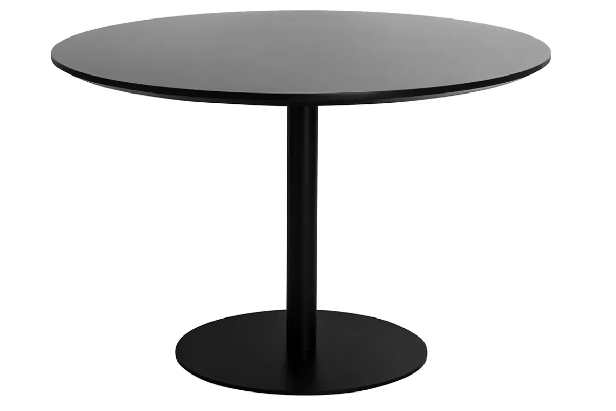 Miliboo Schwarzer ovaler Design-Esstisch B170 cm HALIA* Esstische
