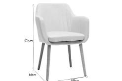 Miliboo Sessel skandinavisch Minzgrün und Füße aus Eichenholz ALEYNA* Design-sessel|Design-stühle