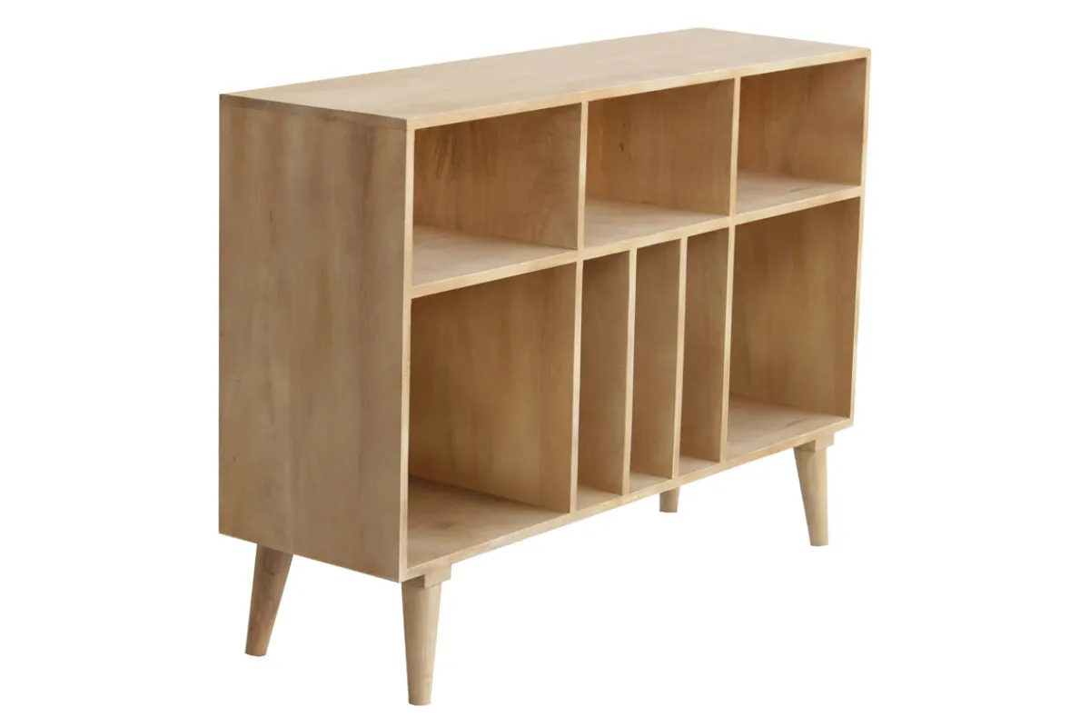 Miliboo Sideboard Ablageschrank für Flaschen oder Platten aus Mangoholz ISIDRO* Sideboards