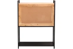 Miliboo Sideboard aus Akazie und schwarzem Metall H110 cm ARTHUS* Sideboards