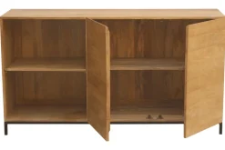 Miliboo Sideboard Industrie-Stil Mangoholz und Metall YPSTER* Sideboards