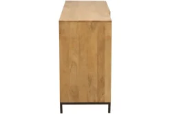 Miliboo Sideboard Industrie-Stil Mangoholz und Metall YPSTER* Sideboards