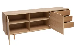 Miliboo Sideboard skandinavisch helles Holz B195cm SID* Sideboards