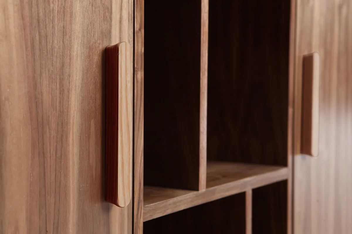 Miliboo Sideboard Vintage Holz Nussbaum HALLEN* Sideboards