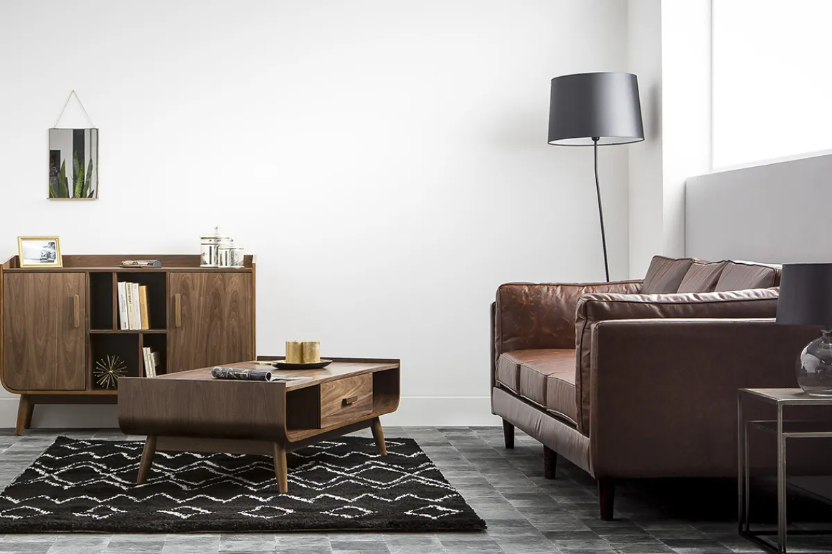 Miliboo Sideboard Vintage Holz Nussbaum HALLEN* Sideboards
