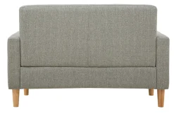 Miliboo 2-Sitzer Sofa aus grauem Stoff MOON* Design-sofas