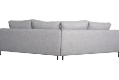 Miliboo 5-sitziges Ecksofa in grau meliert PUCHKINE* Ecksofas