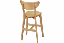 Miliboo Skandinavische Barhocker LEENA Eiche (2er-Set)* Barhocker