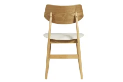 Miliboo Skandinavische Stühle in Weiß mit hellem Holz (2er Set) ELION* Design-stühle