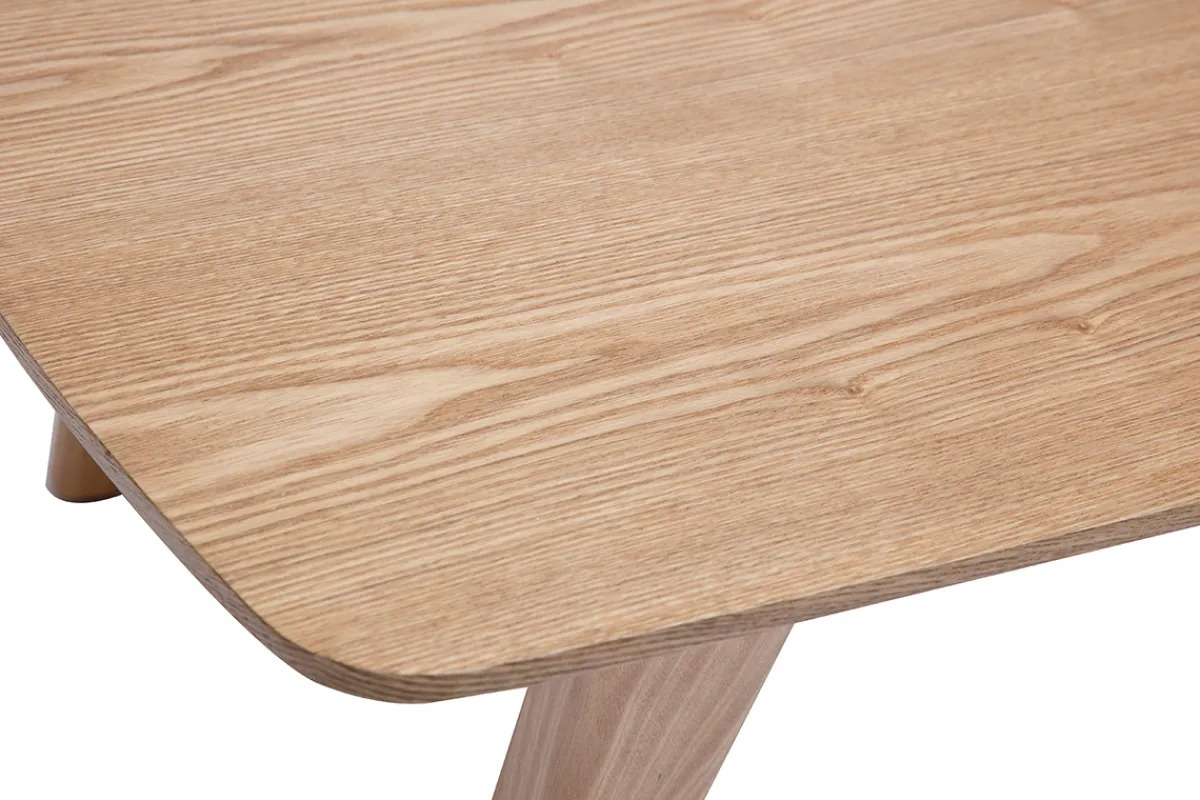 Miliboo Skandinavischer Couchtisch Esche 120 cm FIFTIES* Couchtische