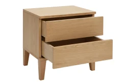 Miliboo Skandinavischer Nachttisch aus hellem Holz FREDDY* Nachttische