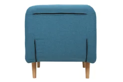 Miliboo Skandinavischer Schlafsessel aus blaugrünem Stoff AMIKO* Design-sessel|Schlafsessel