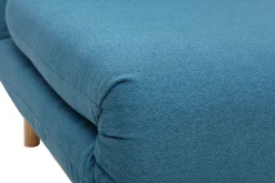Miliboo Skandinavischer Schlafsessel aus blaugrünem Stoff AMIKO* Design-sessel|Schlafsessel