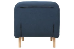 Miliboo Skandinavischer Schlafsessel aus dunkelblauem Stoff AMIKO* Design-sessel|Schlafsessel