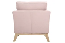 Miliboo Skandinavischer Sessel mit abnehmbarem, rosafarbenem Bezug OSLO* Design-sessel|Sessel