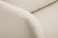 Miliboo Skandinavisches 3-Sitzer-Sofa beige HOBART* Design-sofas