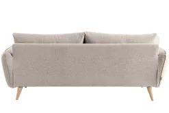 Miliboo Skandinavisches 3-Sitzer-Sofa beige CREEP* Design-sofas