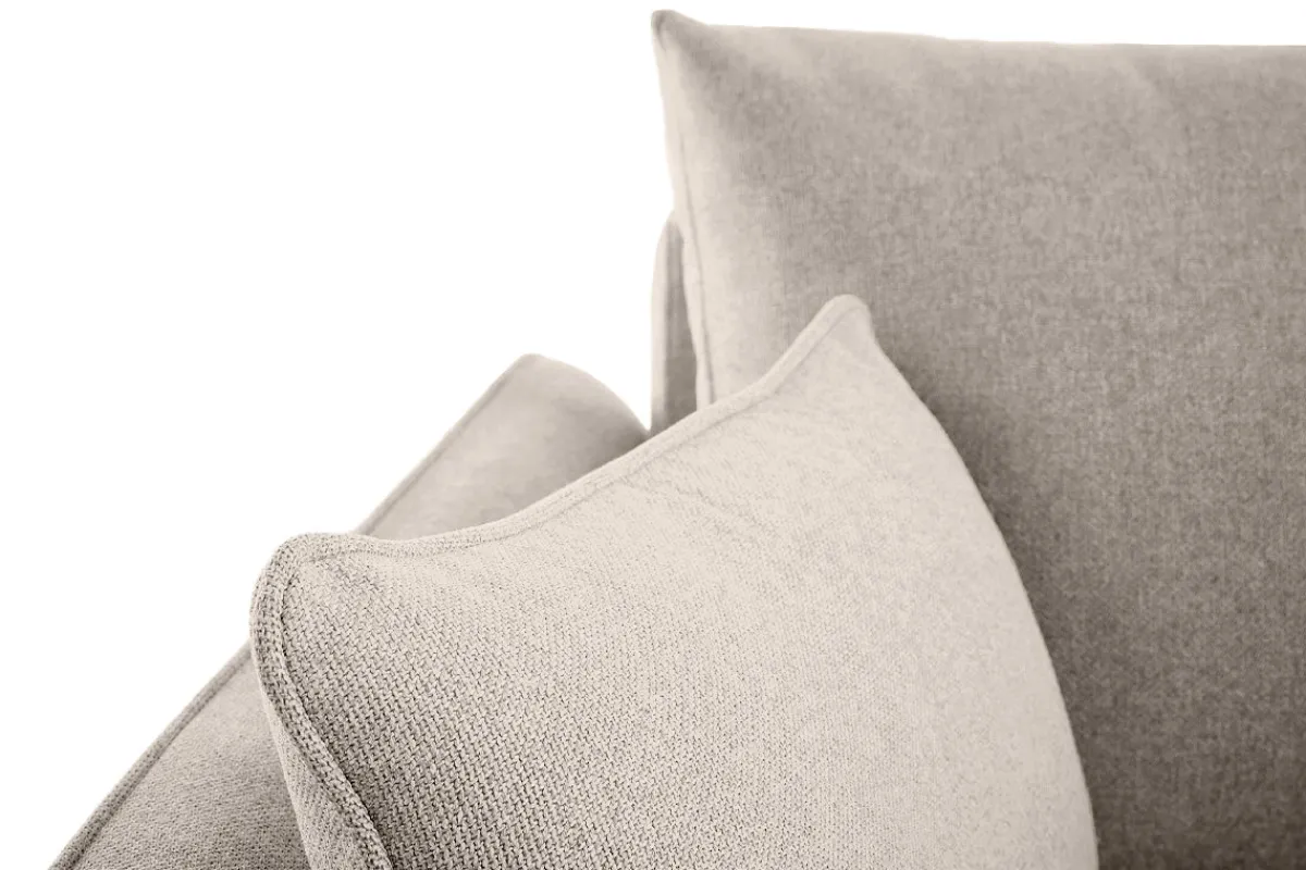 Miliboo Skandinavisches 3-Sitzer-Sofa beige CREEP* Design-sofas