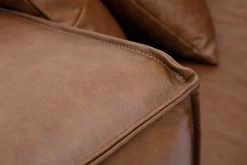Miliboo Sofa aus Büffelleder 3-Sitzer COBAIN* Ledersofas