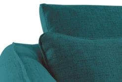 Miliboo Sofa skandinavisch 3 Plätze pfauenblau CREEP* Schlafsofas