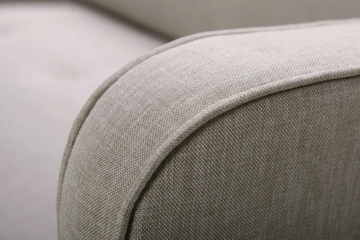 Miliboo Sofa skandinavisch 2 Plätze Hellgrau ULLA* Design-sofas