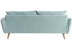 Miliboo Sofa skandinavisch 3 Plätze eisblau CREEP* Design-sofas