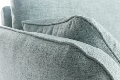 Miliboo Sofa skandinavisch 3 Plätze eisblau CREEP* Design-sofas