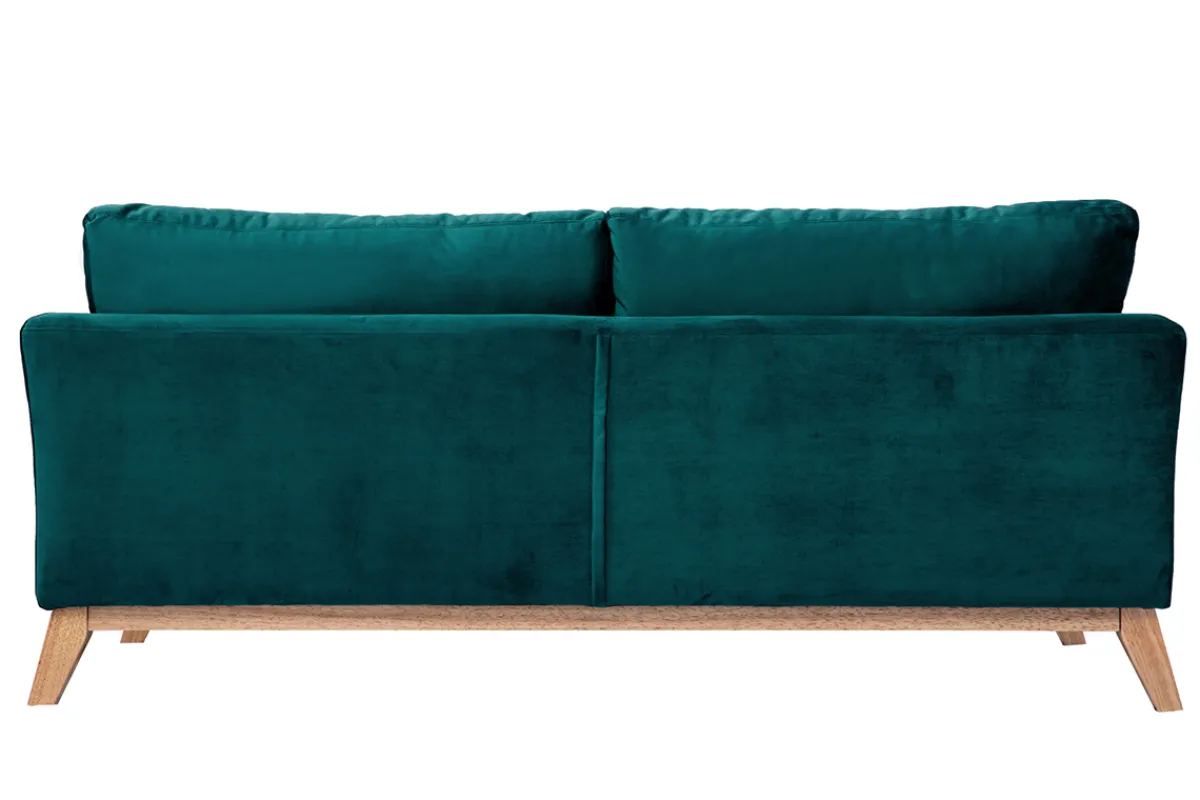 Miliboo Sofa skandinavisch 3 Plätze Bezug abnhembar Rosa OSLO* Design-sofas