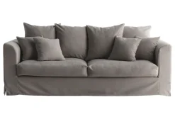 Miliboo Sofabezug dunkelgrauer Stoff FEVER HOUSSE* Design-sofas