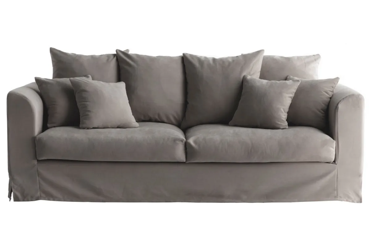 Miliboo Sofabezug dunkelgrauer Stoff FEVER HOUSSE* Design-sofas