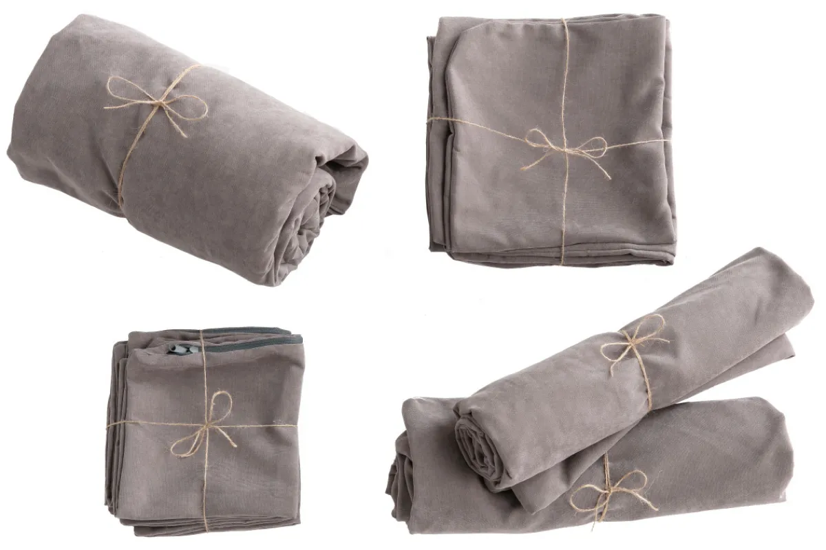 Miliboo Sofabezug dunkelgrauer Stoff FEVER HOUSSE* Design-sofas