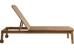 Miliboo Sonnenliegen aus massivem Akazienholz (2er-Set) CANOPEE* Gartenliegen