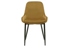 Miliboo Stühle aus bronzefarbenem Samt (2er-Set) HOLO* Design-stühle