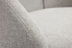 Miliboo Stühle aus grauem Stoff mit Samteffekt und massivem Buchenholz (2er-Set) HIGGINS* Design-stühle