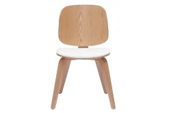 Miliboo Stühle helles Holz und weiß (2er-Set) BECK* Design-stühle|Holzstühle