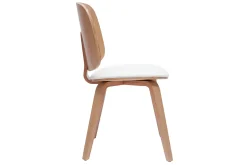 Miliboo Stühle helles Holz und weiß (2er-Set) BECK* Design-stühle|Holzstühle