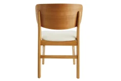 Miliboo Stühle in Weiß und hellem Holz (2er-Set) SHELDON* Design-stühle|Holzstühle