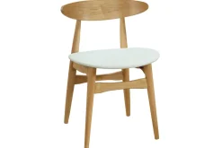Miliboo Stühle skandinavisch helles Holz Weiß (2er-Set) WALFORD* Design-stühle|Holzstühle